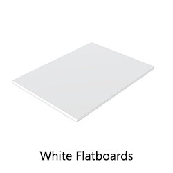 White Flatboards